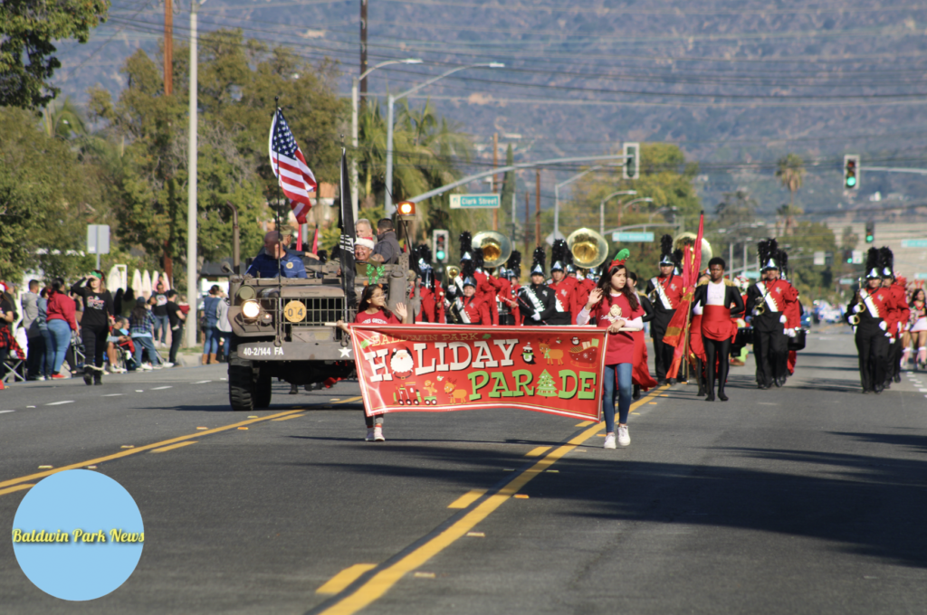 Baldwin Park Celebrated its Annual Christmas Parade with bands and