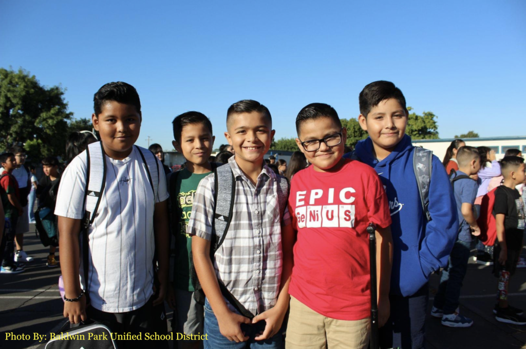 Baldwin Park Unified School District Students Began the 2023-2024 